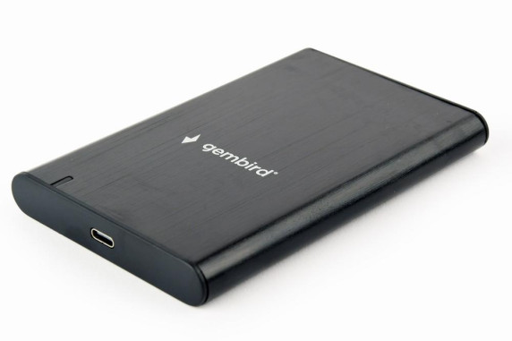 HDD CASE EXT. USB-C 2.5" / BLACK EE2-U3S-6 GEMBIRD