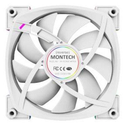 CASE FAN 120MM / RX120 PWM WHITE MONTECH
