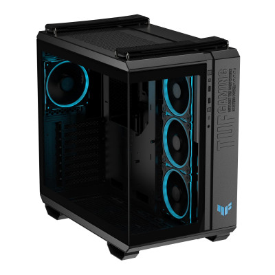 Case | ASUS | TUF Gaming GT502 Horizon | MidiTower | Case product features Transparent panel | Not included | ATX | MicroATX | MiniITX | Colour Black | TUFGAMINGGT502HORIZON