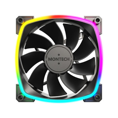 CASE FAN 120MM / RX120 PWM BLACK MONTECH