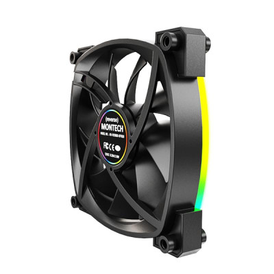 CASE FAN 120MM / RX120 PWM BLACK MONTECH