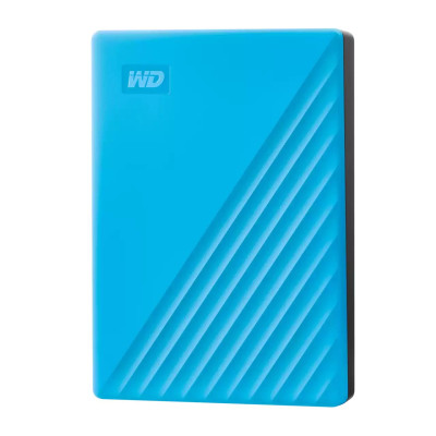 External HDD | WESTERN DIGITAL | My Passport | 6TB | USB 2.0 | USB 3.2 | Colour Sky Blue | WDBR9S0060BBL-WESN