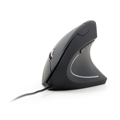 MOUSE USB OPTICAL BLACK / ERGONOMIC MUS-ERGO-01 GEMBIRD