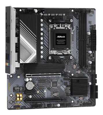 Mainboard | ASROCK | AMD B650 | SAM5 | Micro-ATX | Memory DDR5 | Memory slots 2 | 1xPCI-Express 4.0 1x | 2xPCI-Express 4.0 16x | 1xM.2 | 1xHDMI | 1xDisplayPort | 1xAudio-In | 1xAudio-Out | 1xMicrophone | 4xUSB 2.0 | 2xUSB 3.2 | 1xUSB-C | 1xRJ45 | B650M-HD