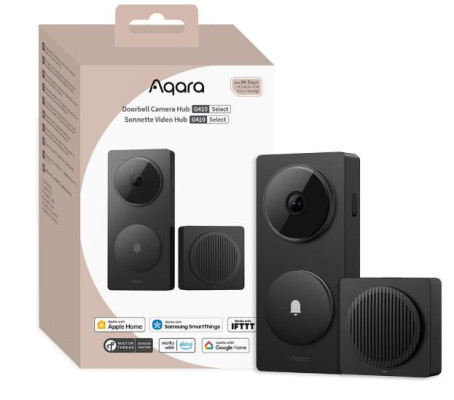 SMART HOME G410 DOORBELL CAM / HUB BLACK CH-C09D-B AQARA