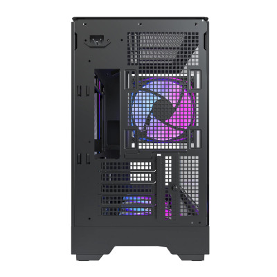 Case | MONTECH | micro ATX / Mini-ITX | Black | Midi Tower | PC | KING 15 PRO | KING15PRO(B)