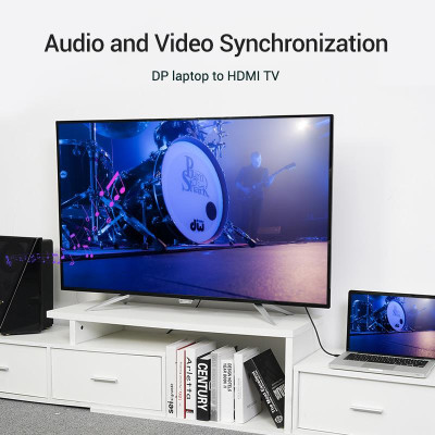CABLE DP TO HDMI 1.5M / HADBG VENTION