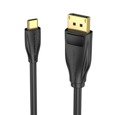 CABLE DP TO USB-C 8K HD / 2M BLACK CGYBH VENTION