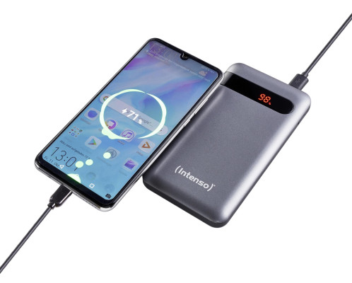 POWER BANK USB 10000MAH QC3.0 / ANTHRACITE PD10000 INTENSO