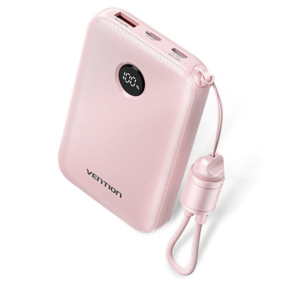 POWER BANK USB 10000MAH 22.5W / PINK FKAP0-C VENTION