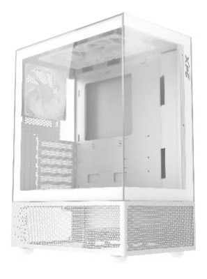 Case | ADATA | INVADER X MINI | MidiTower | Case product features Transparent panel | ATX | MicroATX | MiniITX | Colour White | INVADERXMINIMT-WHCWW