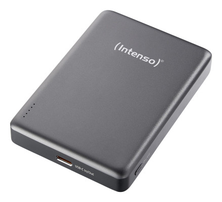 POWER BANK USB 10000MAH MAG / GREY 7344034 INTENSO