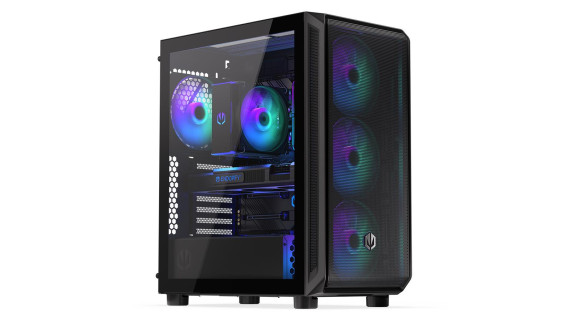 Case | ENDORFY | Arx 500 ARGB | MidiTower | Case product features Transparent panel | Not included | ATX | MicroATX | MiniITX | Colour Black | EY2A011