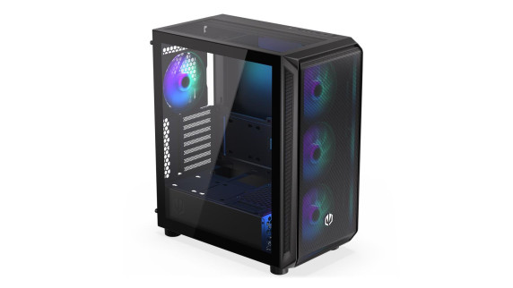 Case | ENDORFY | Arx 500 ARGB | MidiTower | Case product features Transparent panel | Not included | ATX | MicroATX | MiniITX | Colour Black | EY2A011