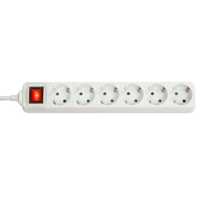 CABLE POWER EXTENSION 1.4M / 6OUTL. 73103 LINDY