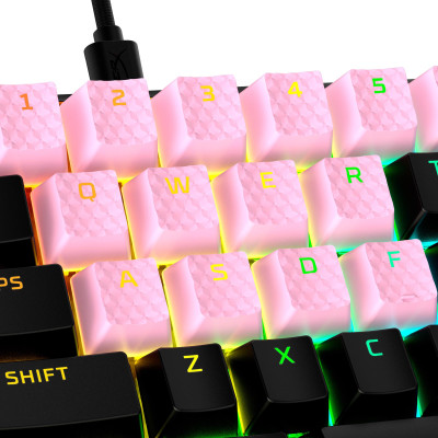 KEYBOARD ACC KEYCAPS GAMING / PINK 519U0AA#ABA HYPERX