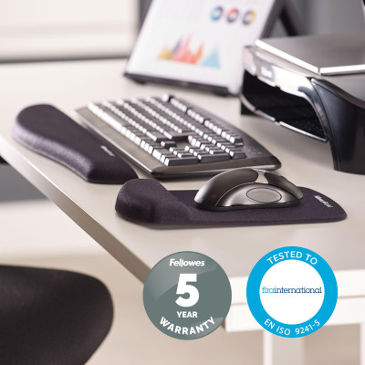 KEYBOARD ACC WRIST SUPPORT / BLACK 9252103 FELLOWES