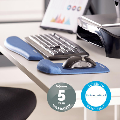 KEYBOARD ACC WRIST SUPPORT / PLUSHTOUCH 9287402 FELLOWES