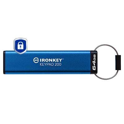MEMORY DRIVE FLASH USB3.2 / 64GB IKKP200 / 64GB KINGSTON