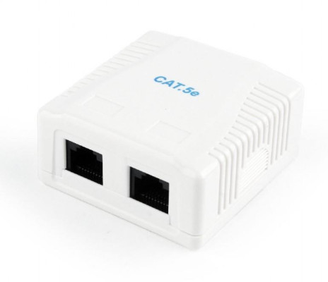 CABLE ACC MOUNT BOX 2XCAT5E / NCAC-2U5E-01 GEMBIRD