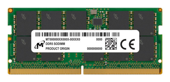 Server Memory Module | MICRON | DDR5 | 16GB | ECC | 5600 MHz | CL 46 | 1.1 V | MTC10C1084S1TC56BR