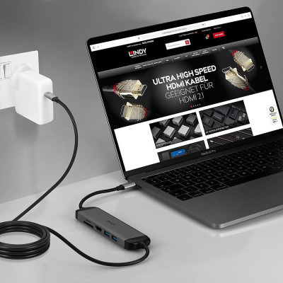 I / O DOCKING STATION USB-C / DST-MICRO 140 43326 LINDY