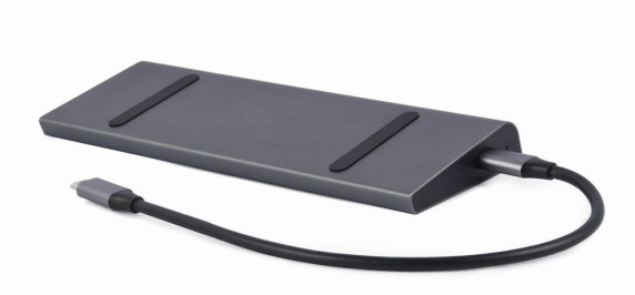 I / O ADAPTER USB-C TO HDMI / USB3 / 9IN1 A-CM-COMBO9-02 GEMBIRD