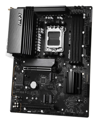 Mainboard | ASROCK | AMD B850 | SAM5 | ATX | Memory DDR5 | Memory slots 4 | 1xPCI-Express 4.0 16x | 1xPCI-Express 5.0 16x | 1xM.2 | 1xHDMI | 1xAudio-In | 1xAudio-Out | 1xMicrophone | 6xUSB 2.0 | 4xUSB 3.2 | 1xUSB-C | 1xRJ45 | B850PRO-AWIFI