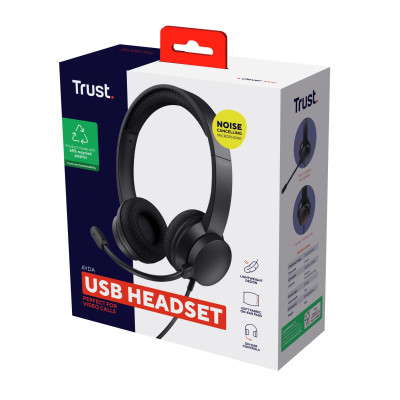HEADSET AYDA USB-ENC PC / 25089 TRUST