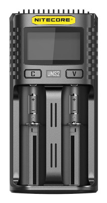 BATTERY CHARGER 2-SLOT / UMS2 NITECORE