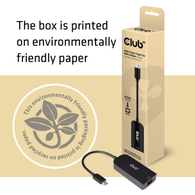 I / O ADAPTER USB3.2 TO RJ45 / M / F CAC-1520 CLUB3D