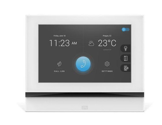 ANSWERING UNIT INDOOR VIEW / TOUCH WHITE 91378601WH 2N