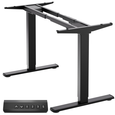 DESK FRAME MOTORISED / BLACK CDF222E-B ONKRON