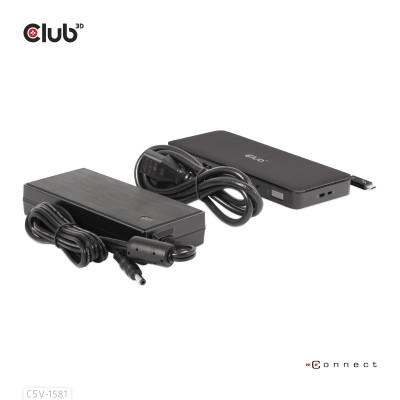 NB ACC DOCKING STATION 11IN1 / THUNDERBOLT CSV-1581 CLUB3D