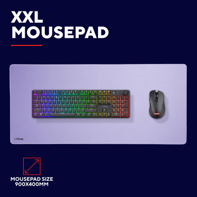 MOUSE PAD GXT759P XXL / PURPLE 25614 TRUST