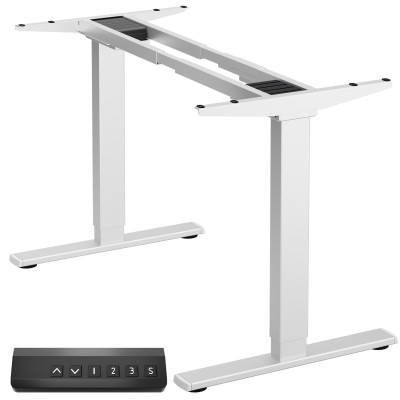 DESK FRAME MOTORISED / WHITE CDF222E-W ONKRON