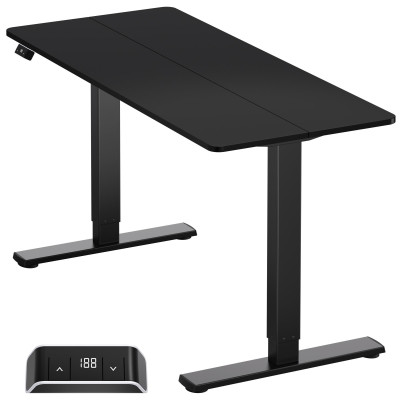 DESK MOTORISED / BLACK WDT221E-B ONKRON