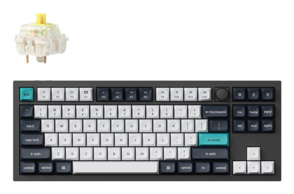 KEYBOARD WRL Q3 MAX RGB / CARBON BLACK Q3M-M4 KEYCHRON