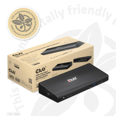 NB ACC DOCKING STATION / USB-C 60W CSV-1562 CLUB3D