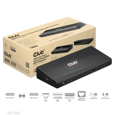 NB ACC DOCKING STATION / USB-C 60W CSV-1562 CLUB3D