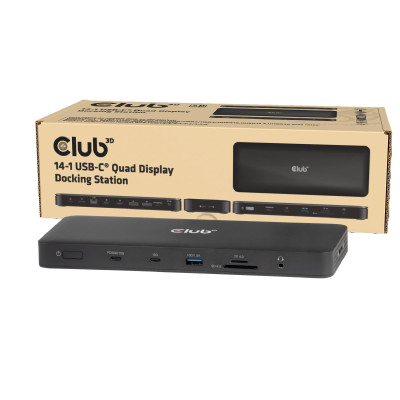 NB ACC DOCKING STATION 14IN1 / USB-C 150W CSV-2540 CLUB3D