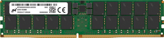 Server Memory Module | MICRON | DDR5 | 128GB | RDIMM | 5600 MHz | CL 46 | 1.1 V | MTC40F2047S1RC56BR