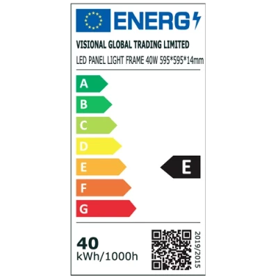 Light frame - panel with PHILIPS diodes 60x60 cm, 40W, 4000K, Premium+