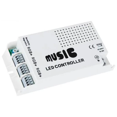 RGB LED controller with music control
