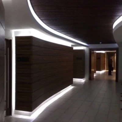 Stūra anodēts alumīnija profils LED lentei