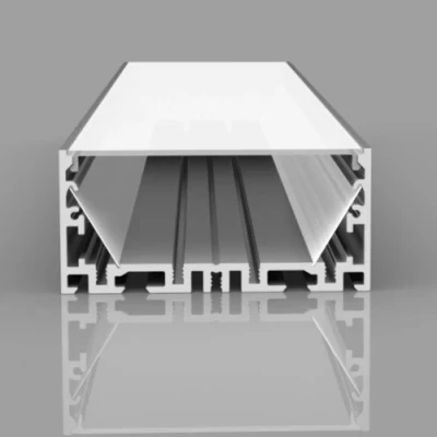 Anodized aluminum profile for LED strip WITHOUT COVER