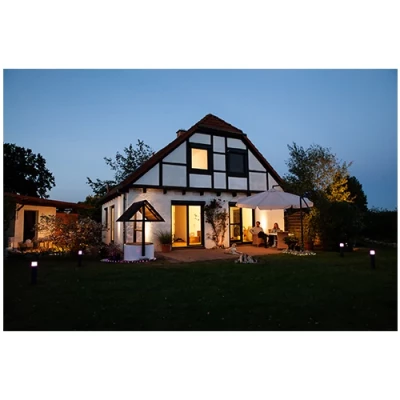 Viedais dārza gaismeklis - stabiņš 50cm, 12W, RGBW, IP44 SMART+ CUBE POST