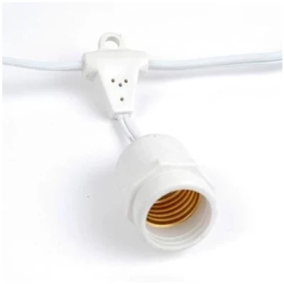 LED outdoor 5m garland for garden and terraces for E27 lamps