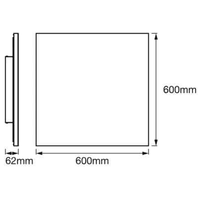 Smart lamp - panel SMART+ PLANON FRAMELESS TW