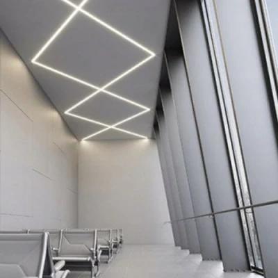 Anodized aluminum profile for LED strip HB-56X15